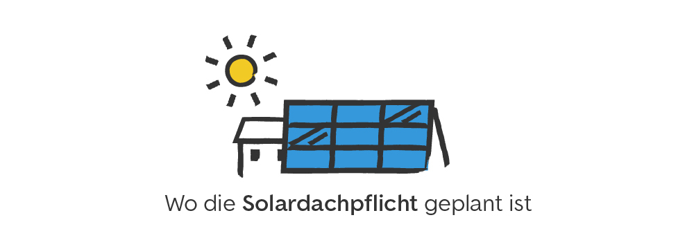 Ein Haus mit dunkelgelber Wand und dunkelroten Dachschindeln, auf dem Dach sind Solarpanels